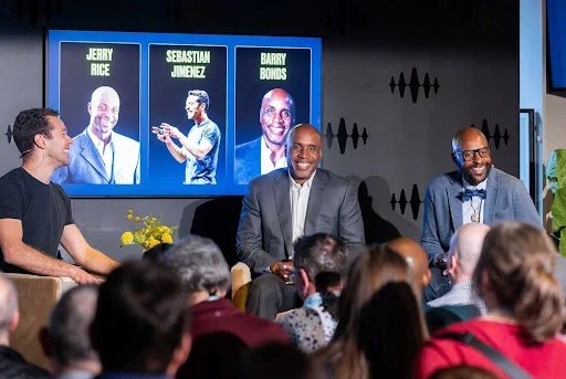 Dreamforce with Barry Bonds & Jerry Rice